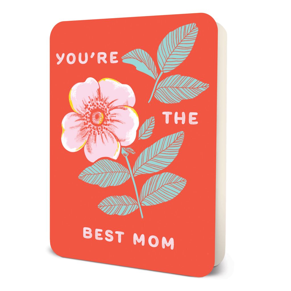 Picture of You're the Best Mom Deluxe Greeting Card