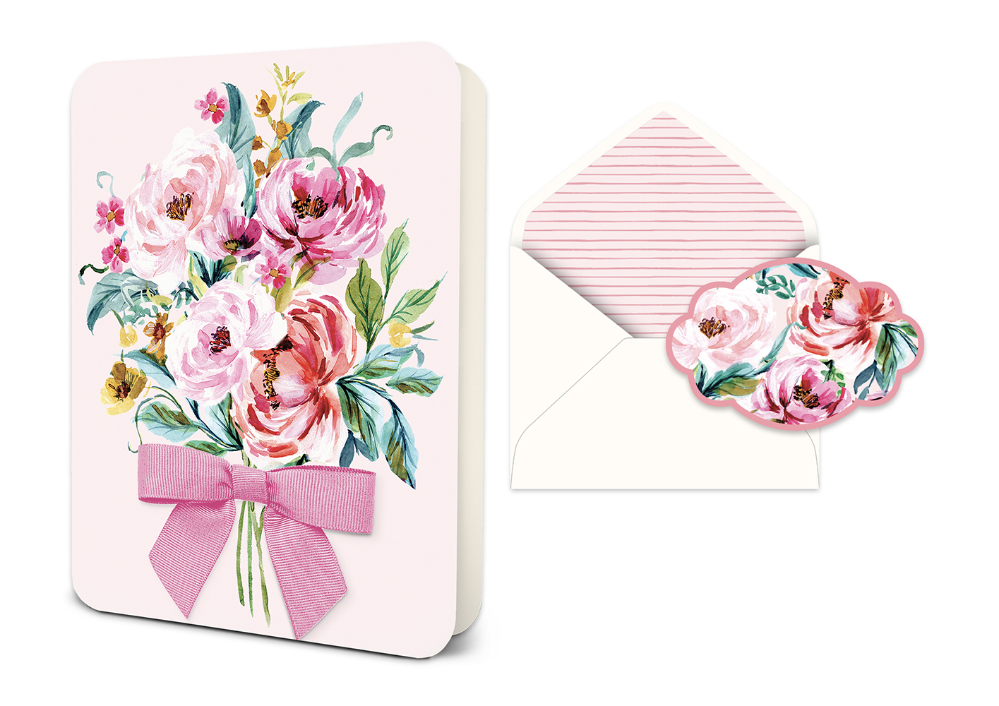 Picture of Bella Flora Deluxe Greeting Card