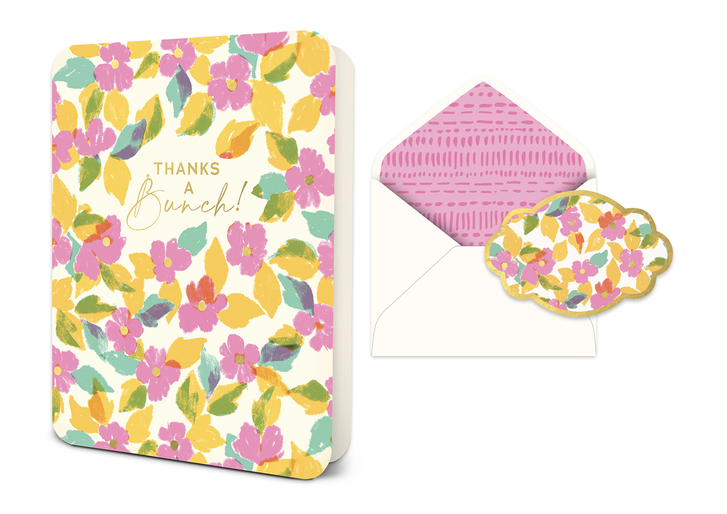 Picture of Thanks a Bunch Deluxe Greeting Card