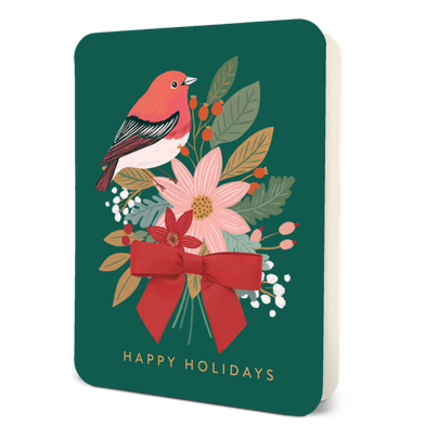 Picture of Deluxe Greeting Card with Bow
