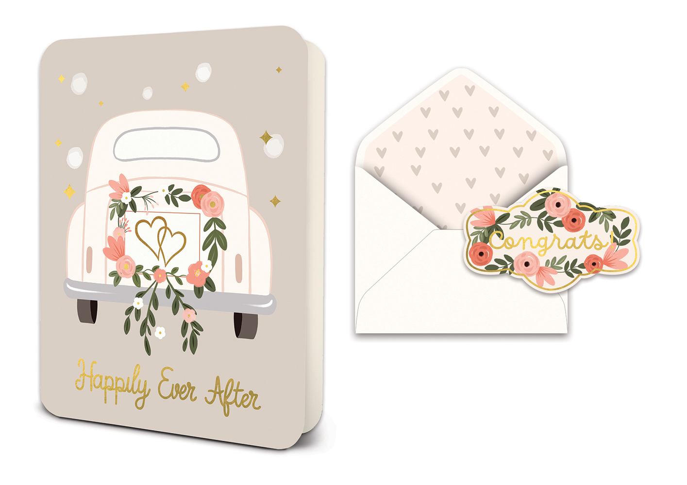 Picture of Happily Ever After Deluxe Greeting Card