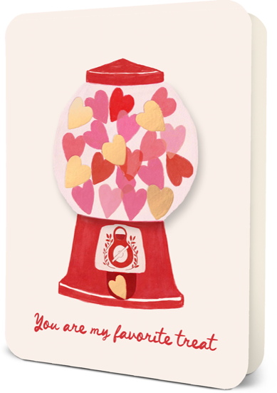 Picture of Favorite Treat Deluxe Greeting Card