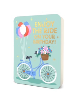 Picture of Deluxe Greeting Card Enjoy the Ride HB