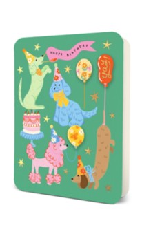 Picture of Deluxe Greeting Card Paw-ty Time