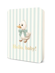 Picture of Deluxe Greeting Card Cute Waddle Baby