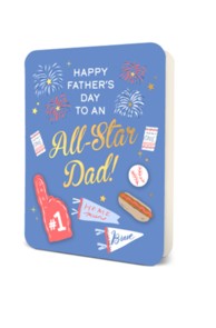Picture of Deluxe Greeting Card All-Star Dad