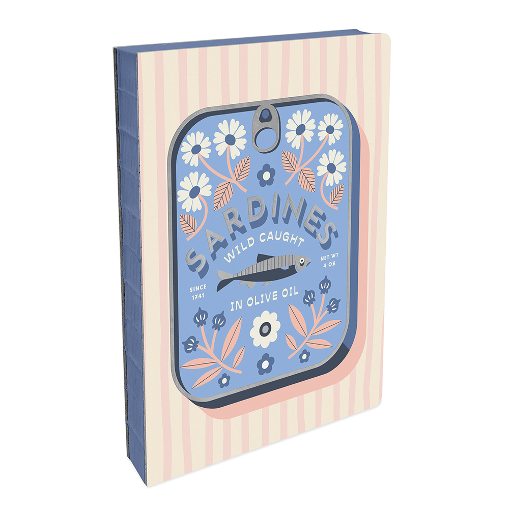 Picture of Wild Caught Sardines Medium Coptic-Bound Journal