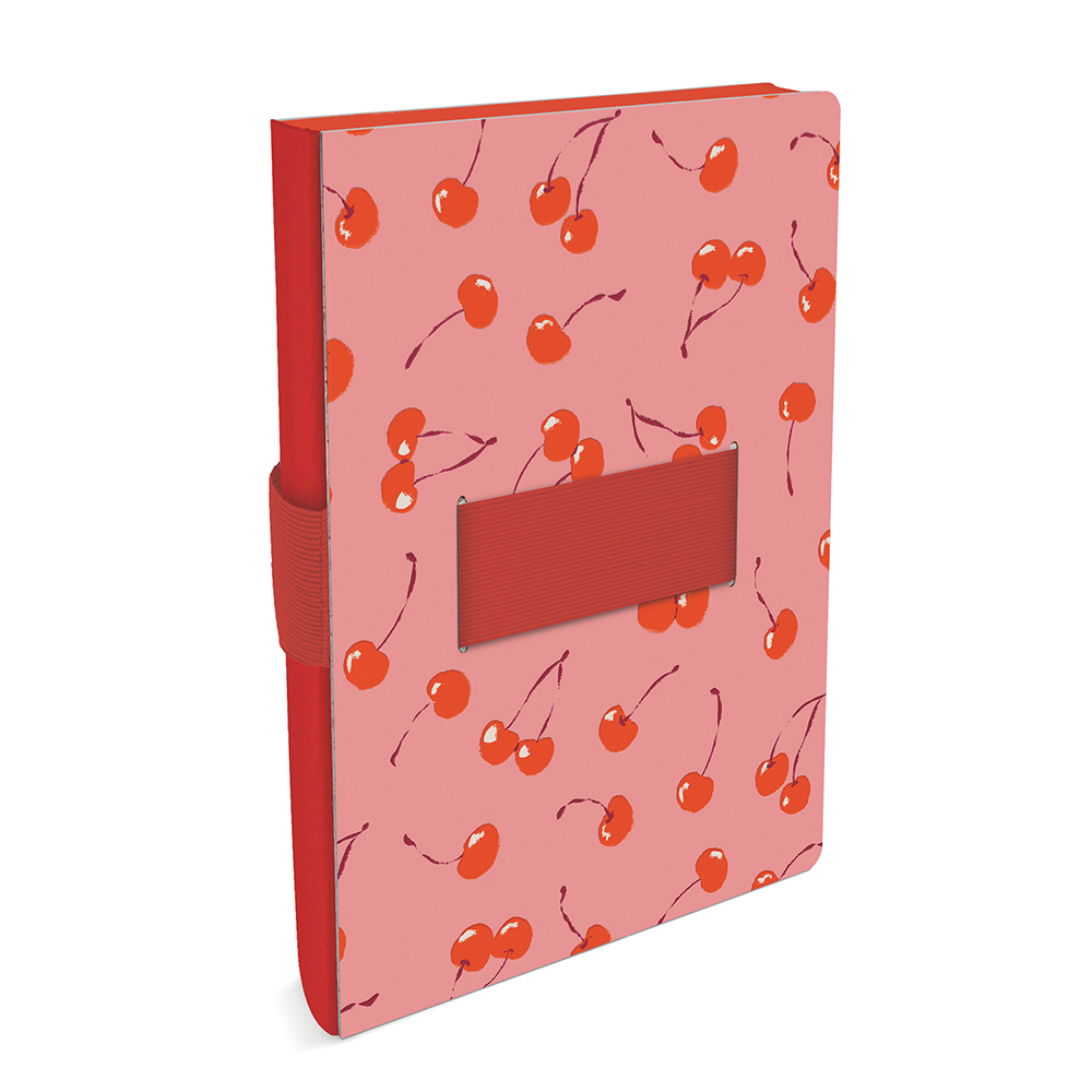 Picture of Fresh-Picked Cherries Casey Notebook with Phone Lo