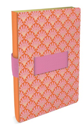 Picture of Tropical Blooms Casey Notebook with Phone Loop