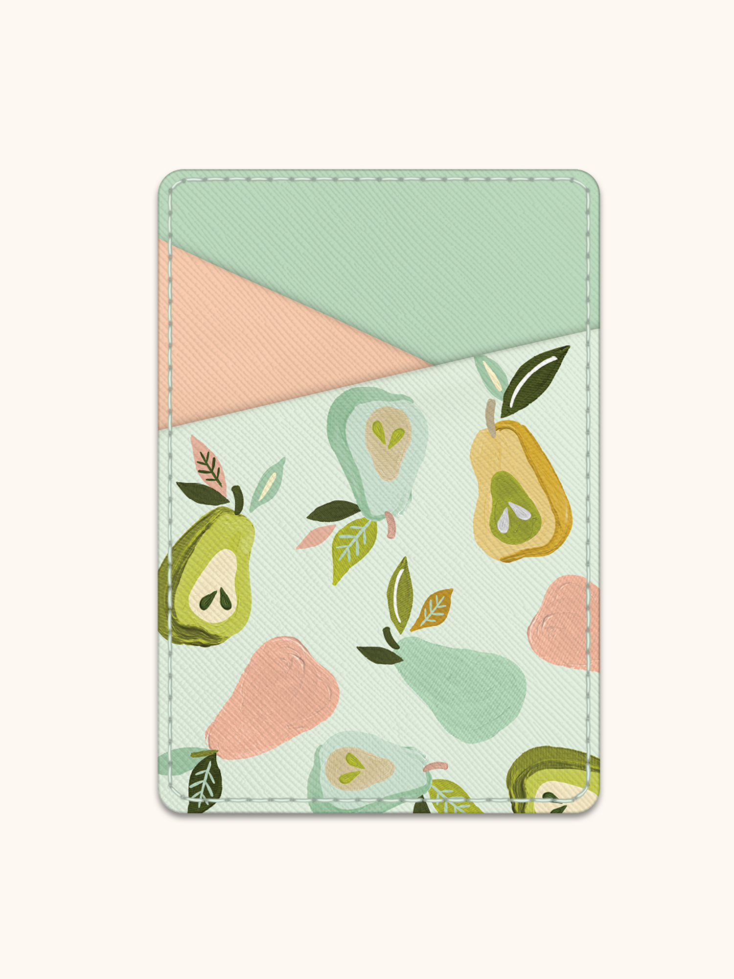 Picture of Au Pears Stick-On Cell Phone Wallet-30% Discount