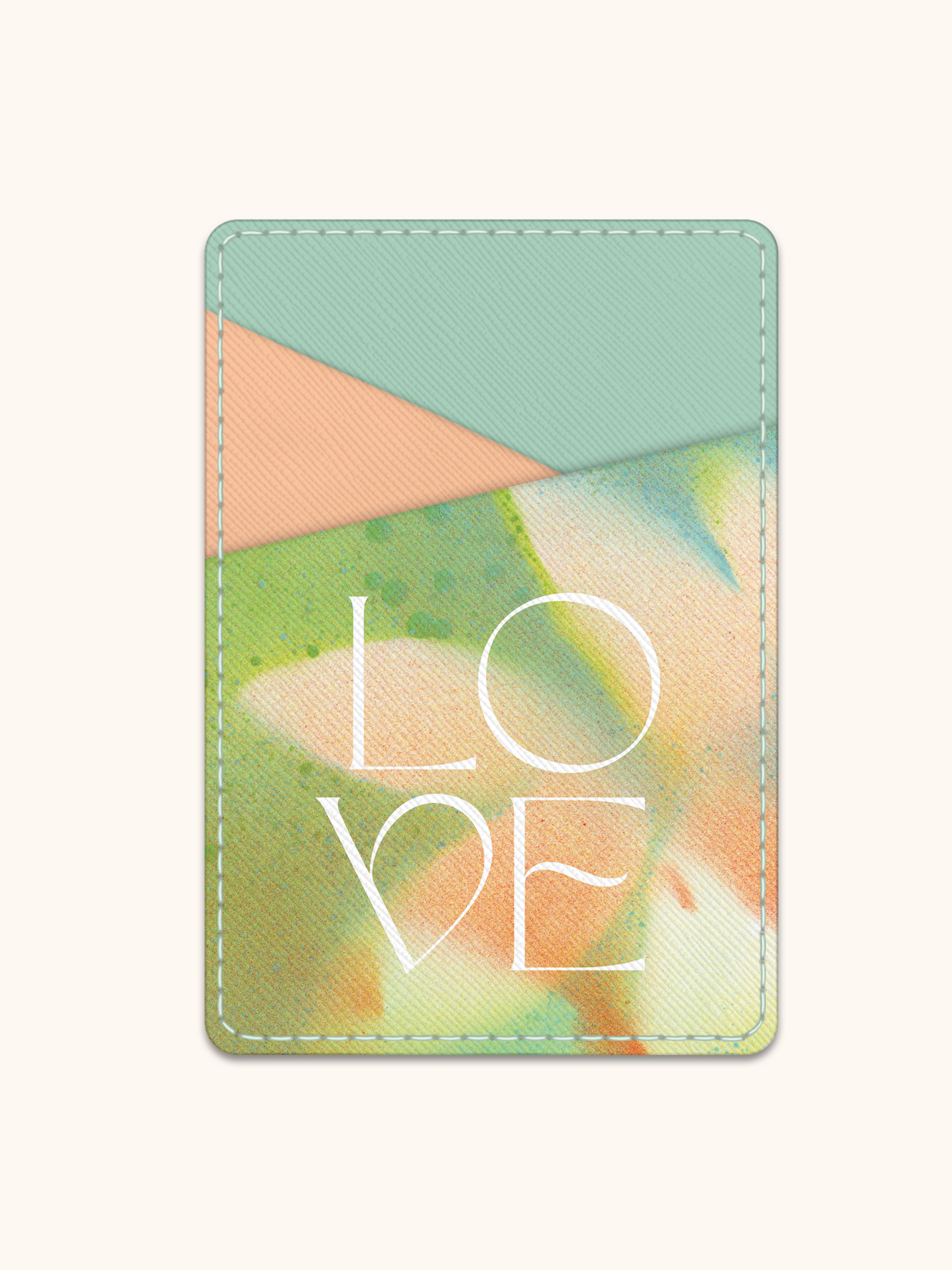 Picture of Dreamy Afternoon Stick-On Cell Phone Wallet-30% Di