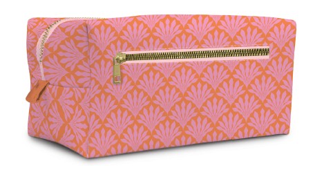 Picture of Tropical Blooms Loaf Cosmetic Pouch