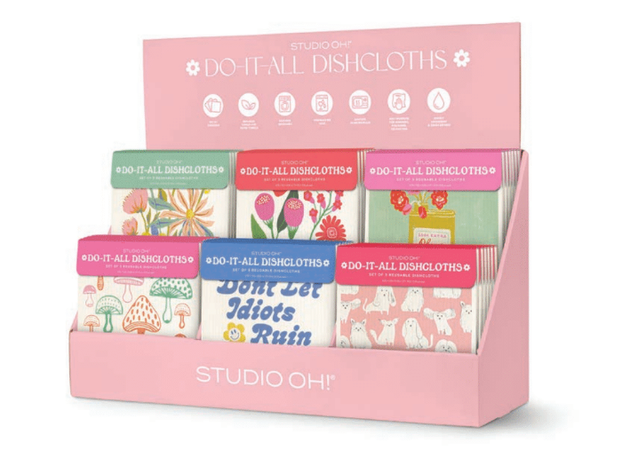 Picture of Studio Oh Do-It-All Dishcloths Display Header Card