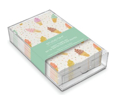 Picture of Cool & Creamy Guest Towel Set
