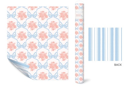 Picture of Romantic Rococo (R) Reversible Gift Wrap