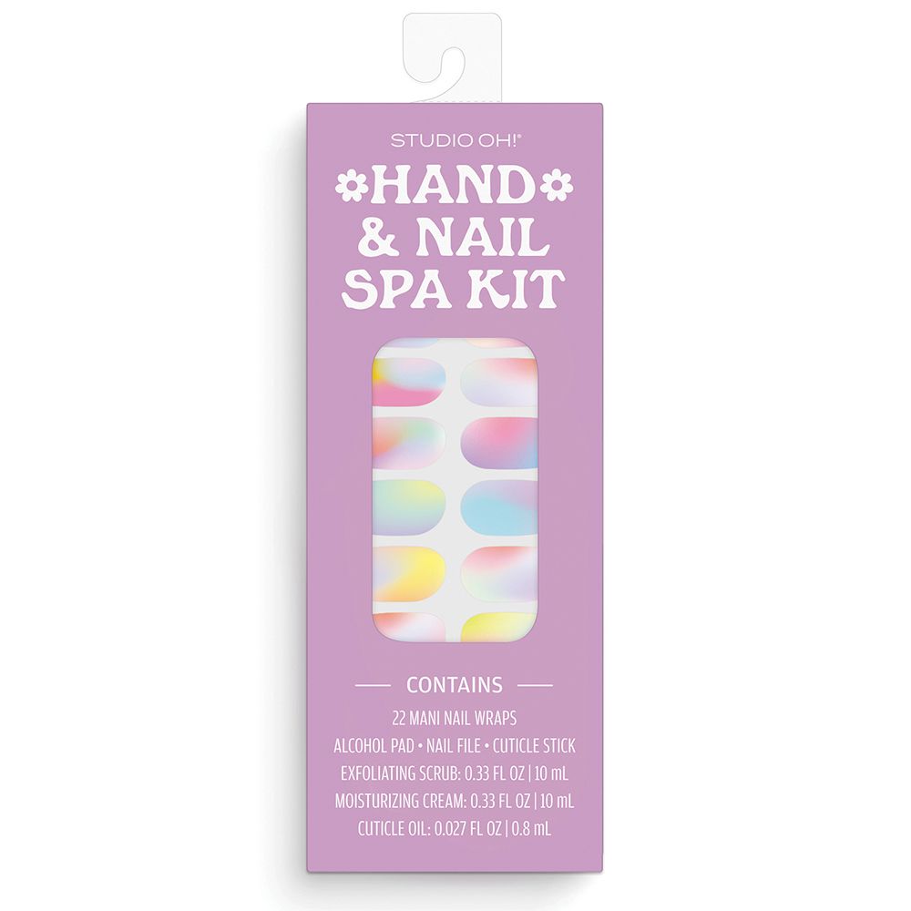 Picture of Tie-Dye Swirls Hand & Nail Spa Kit