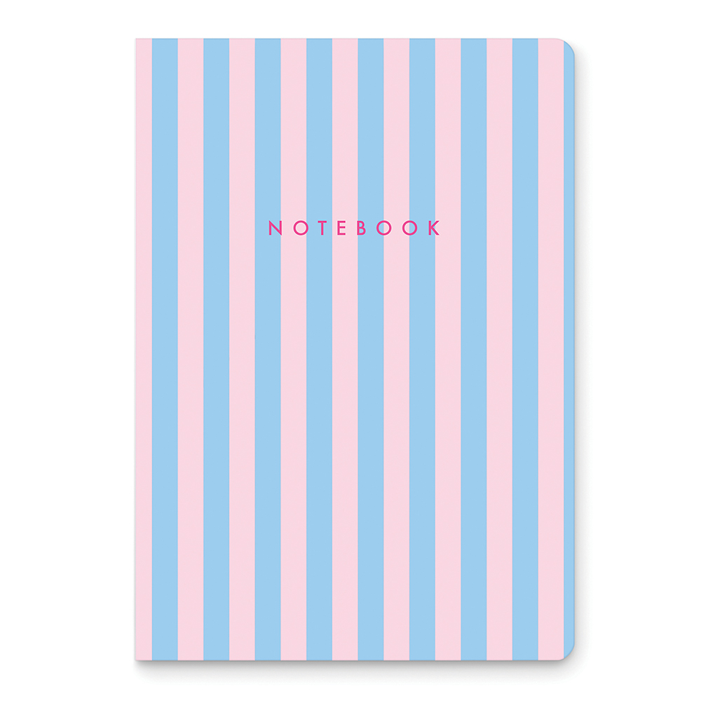 Picture of Cotton Candy Stripes Keri Notebook