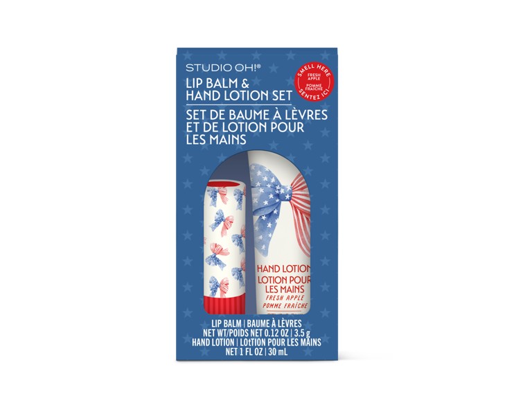 Picture of Stars & Stripes Lip Balm & Hand Lotion Set
