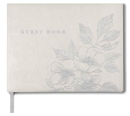 Picture of Silver Bloom Guest Book