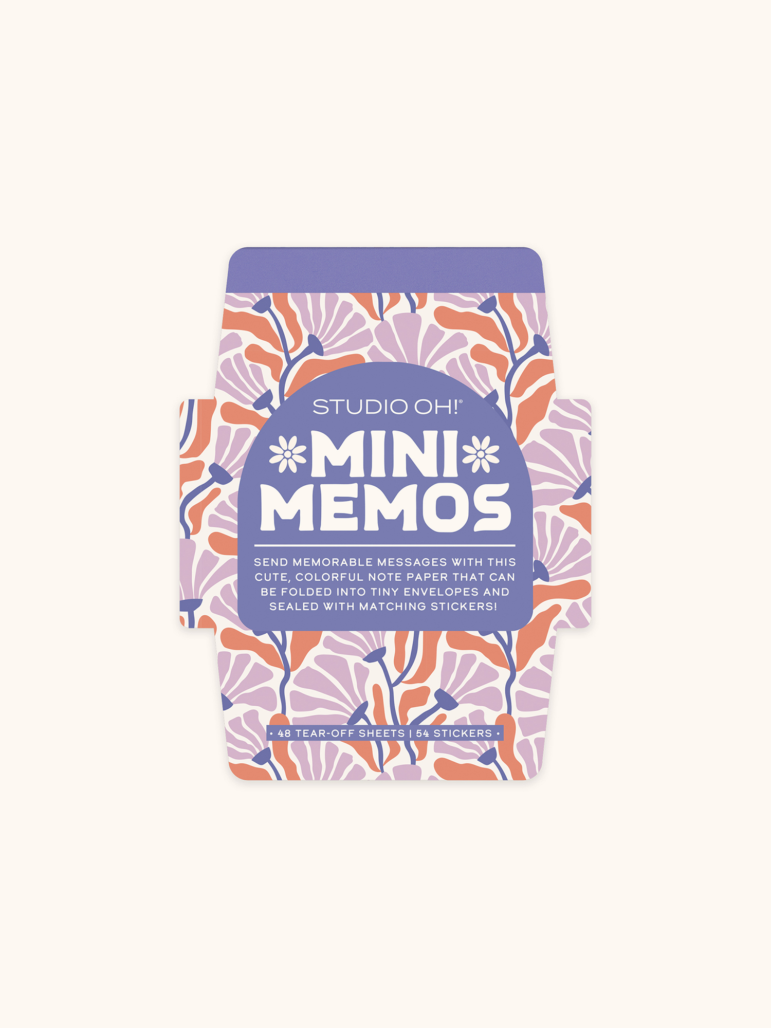 Picture of Swaying Blooms Mini Memos with Stickers