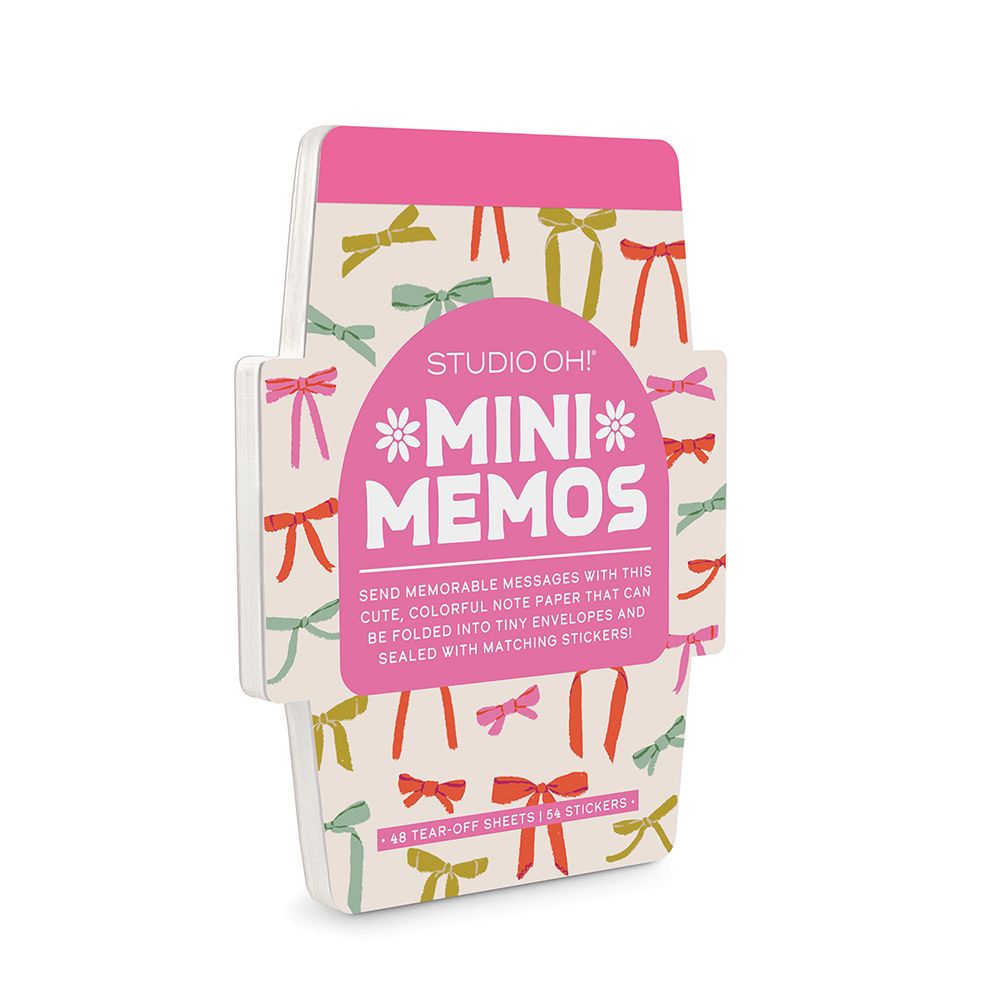 Picture of Put a Bow on It Mini Memos with Stickers