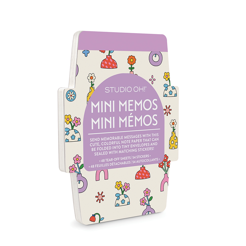 Picture of Pretty Posies Mini Memos with Stickers