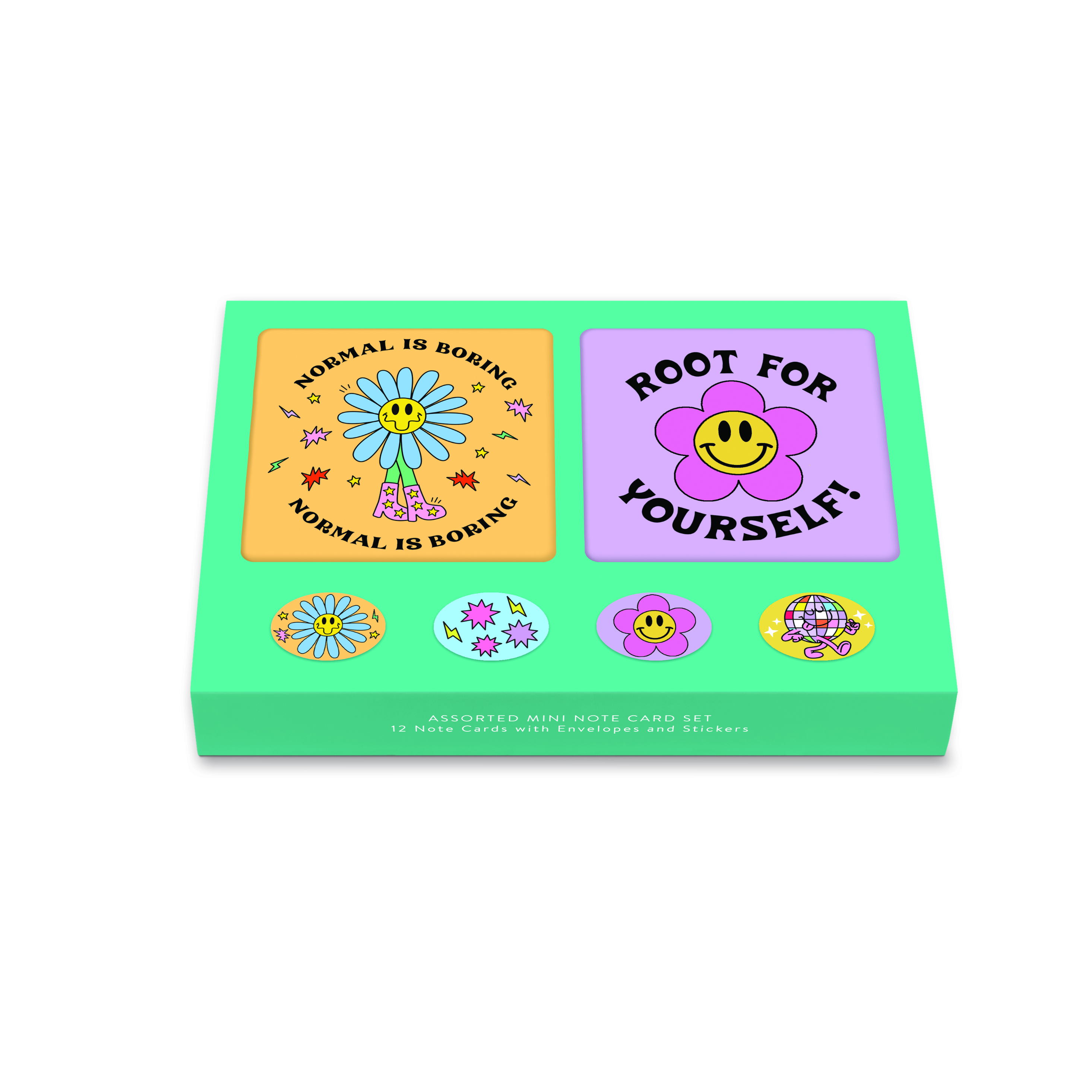 Picture of Be the Sunshine Mini Note Card Set with Stickers