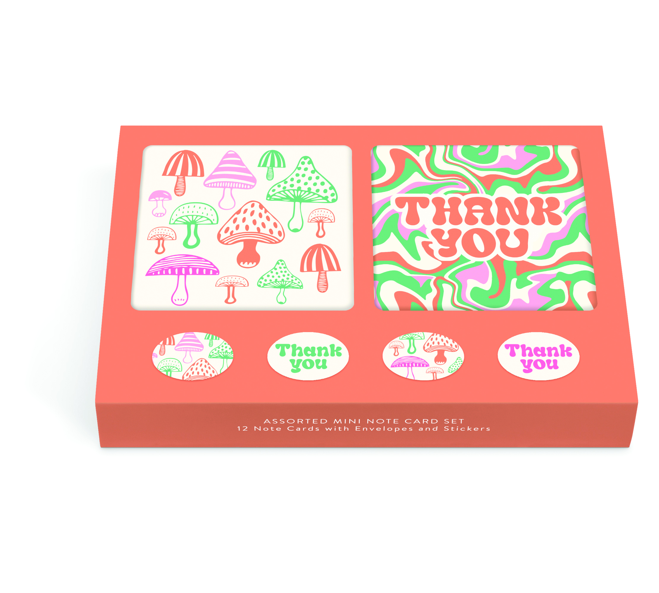 Picture of Wild Realm Assorted Mini Note Card Set with Sticke