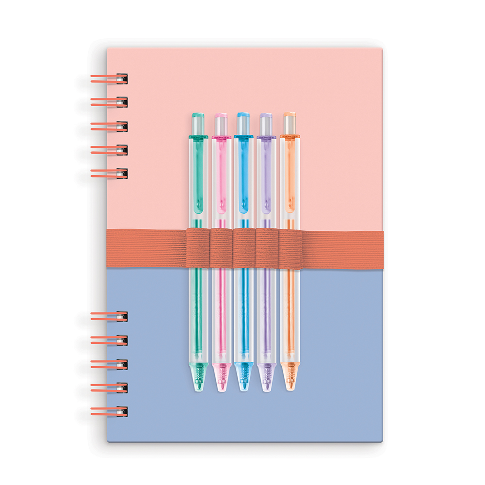 Picture of Coral & Salt Water Harper Split-Spiral Notebook &