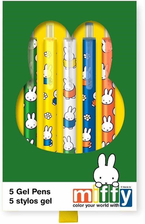 Picture of Soft-Touch Gel Pen Set Classic Miffy