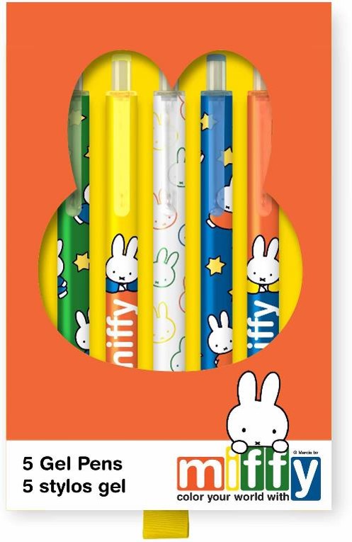 Picture of Soft-Touch Gel Pen Set Classic Miffy Too