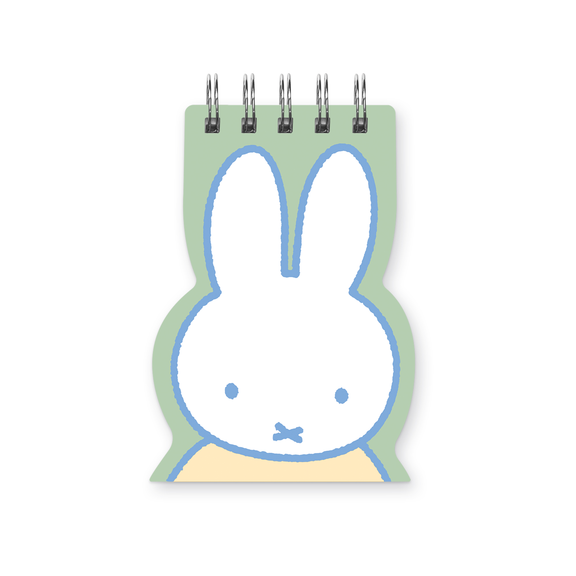 Picture of Miffy Green Die-Cut Mini Notepad