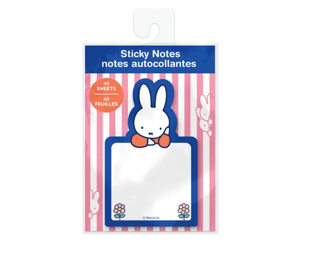 Picture of Miffy Dreamy Petals Die-Cut Sticky Notes