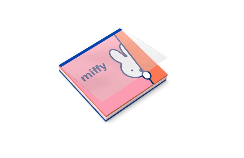 Picture of Miffy Taking a Peek Mini Notepad