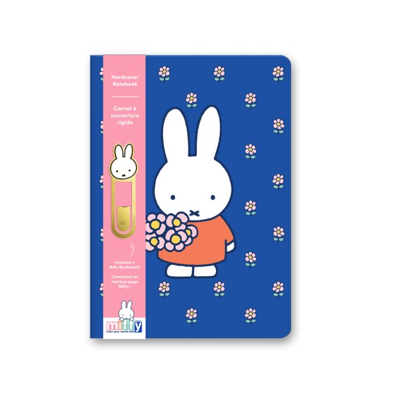 Picture of Miffy Dreamy Petals Hardcover Notebook with Enamel