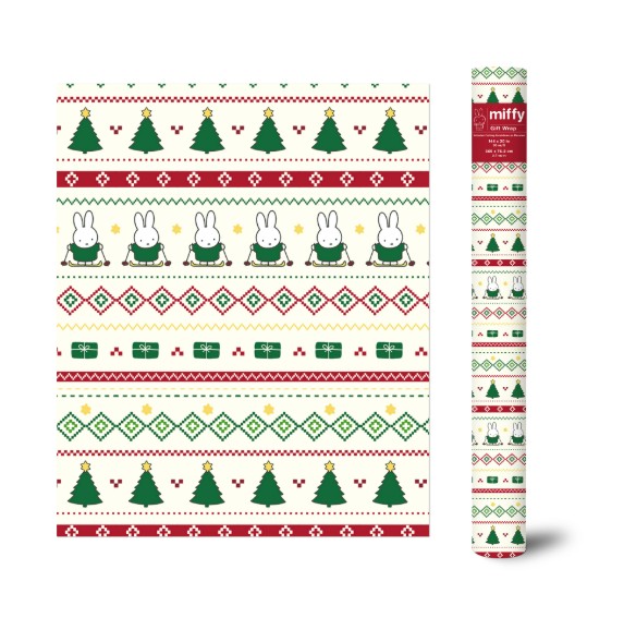 Picture of Miffy Skier Gift Wrap