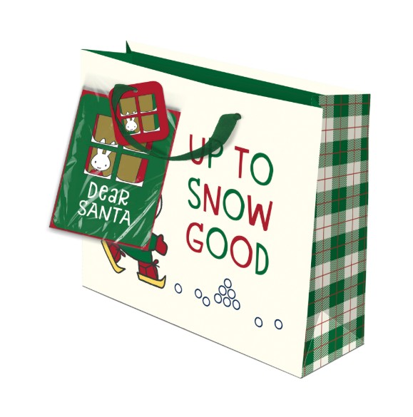 Picture of Miffy Snow Good (LH) Gift Bag & Greeting Card Set
