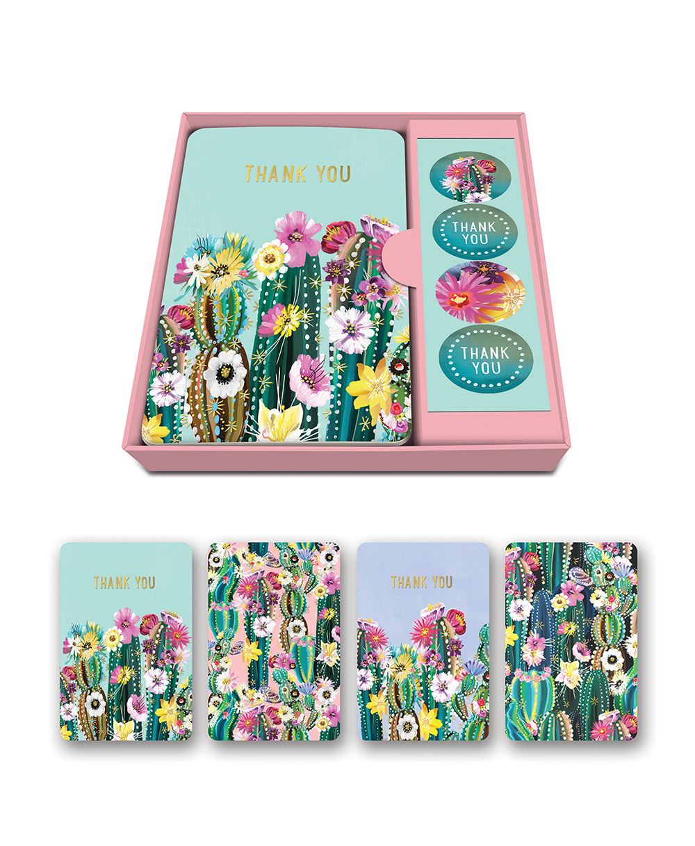Picture of Disc. Note Card Sets - Desert Blossoms
