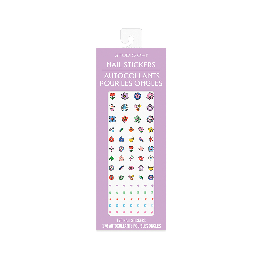 Picture of Pretty Posies Nail Stickers
