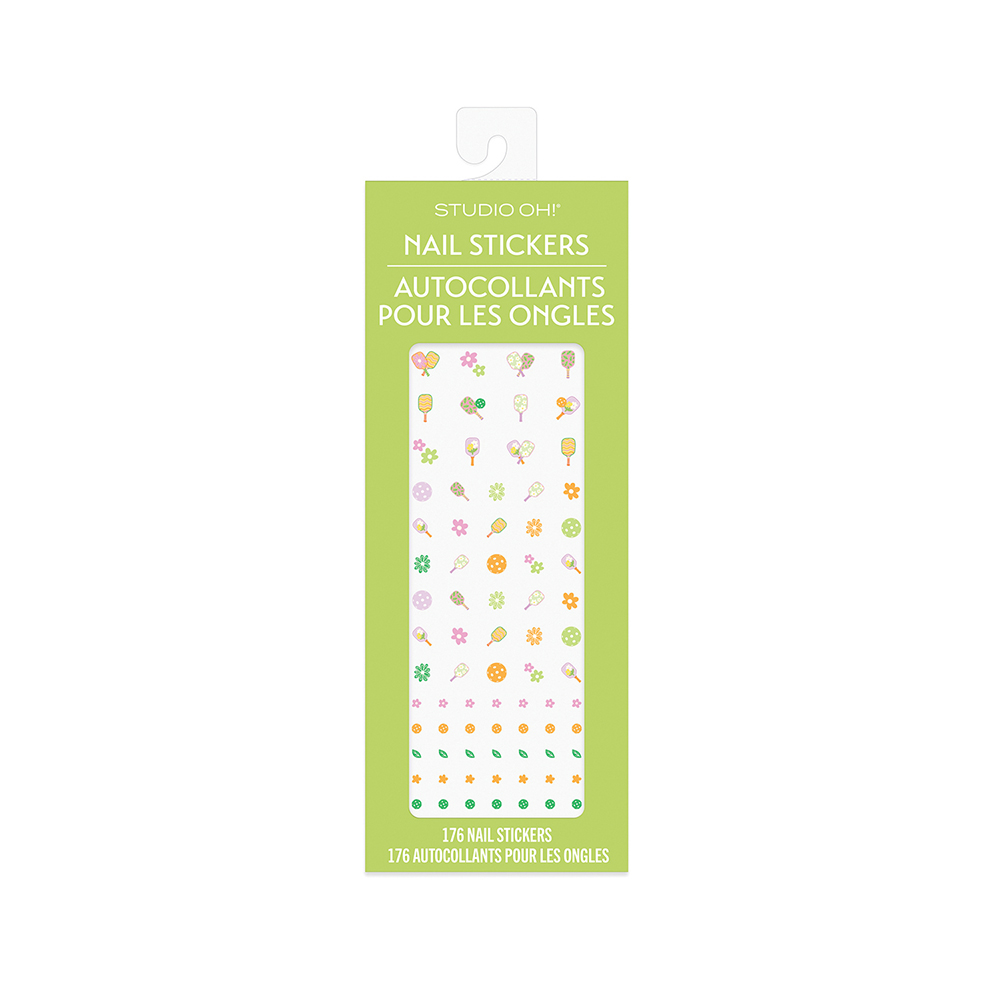 Picture of Pickleball Rally Nail Stickers