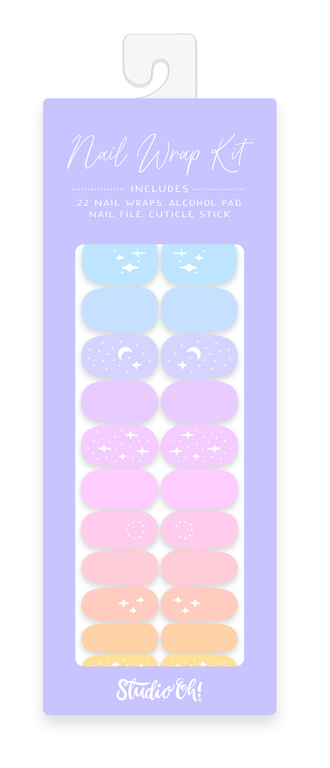 Picture of Pastel Ombré Mani Nail Wrap Kit