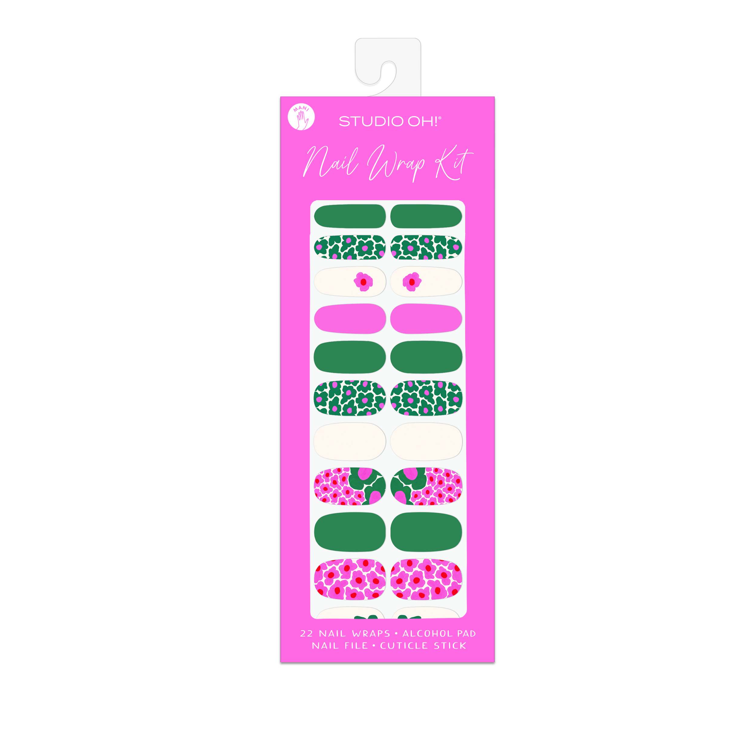 Picture of Tipsy Flowers Mani Nail Wrap Kit