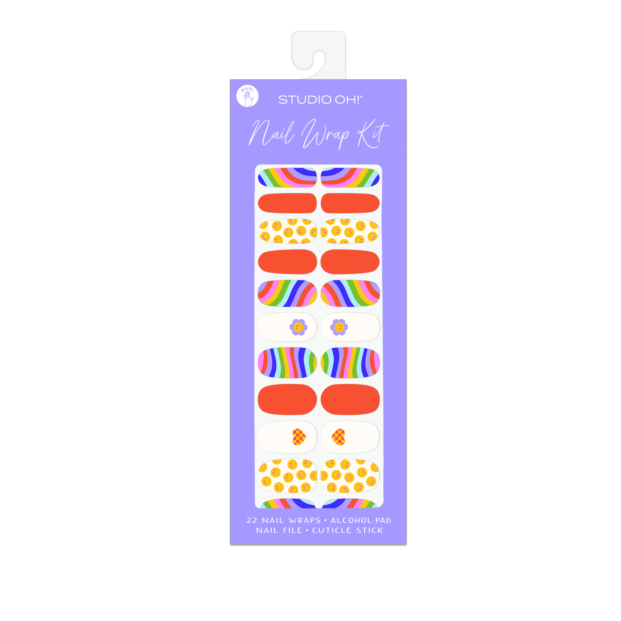 Picture of Rainbowlicious Mani Nail Wrap Kit