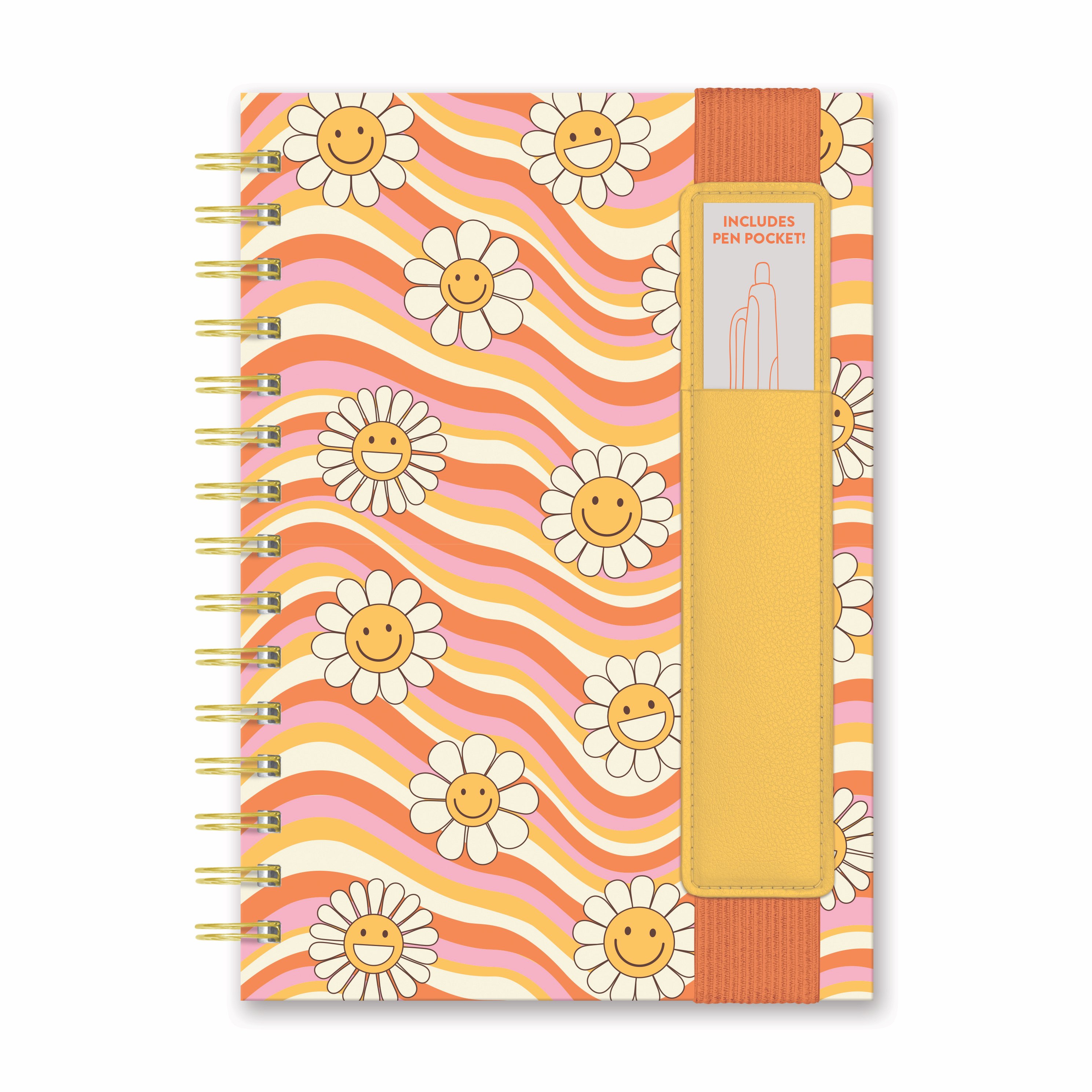 Picture of Waves of Melody Oliver Notebook with Pen Pocket