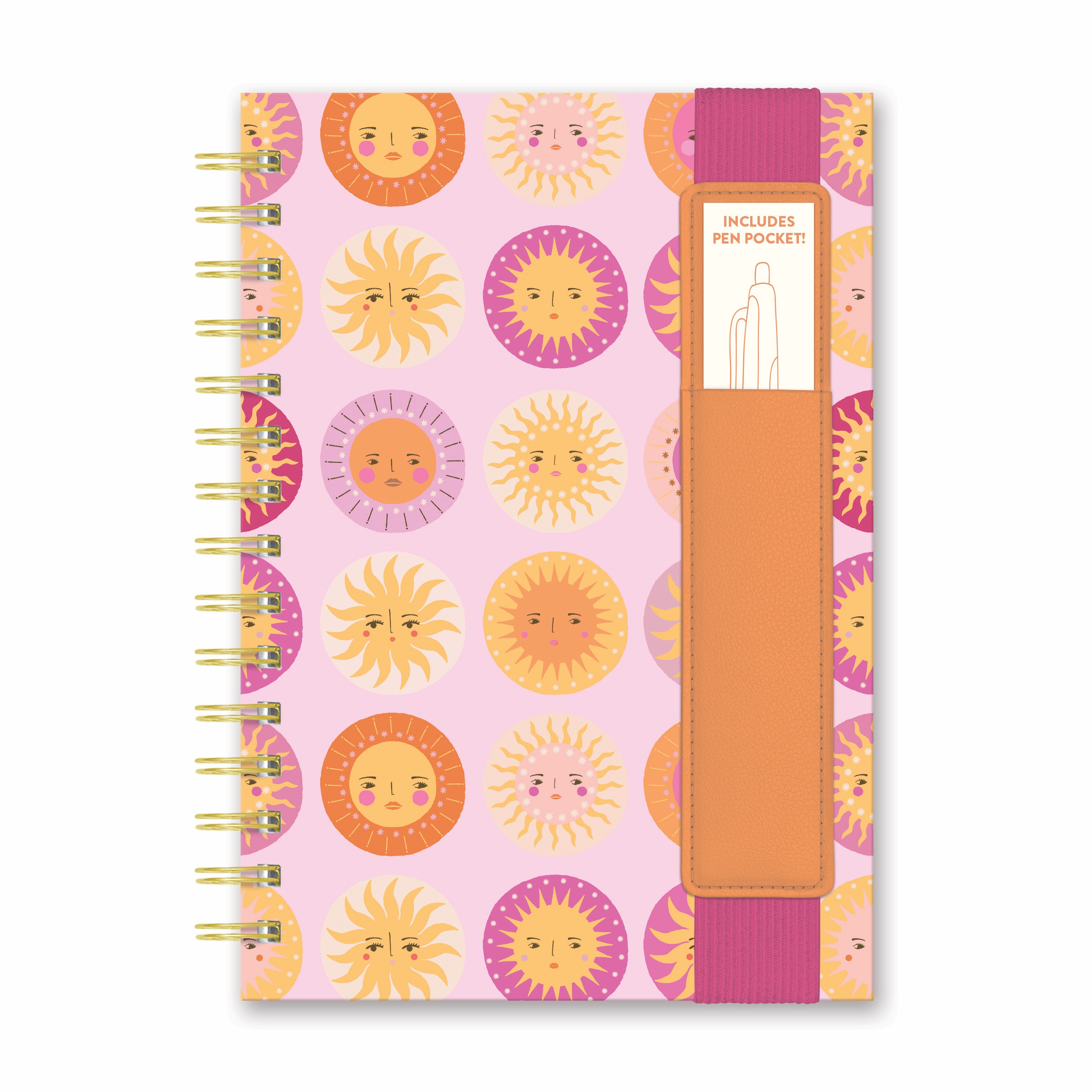 Picture of On the Sunny Side Oliver Notebook with Pen Pocket