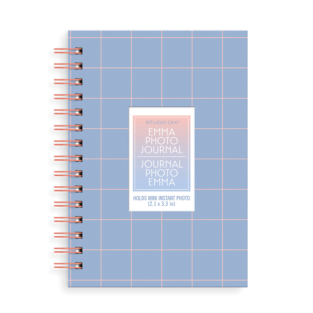 Picture of Coral & Salt Water Grid Emma Photo Journal