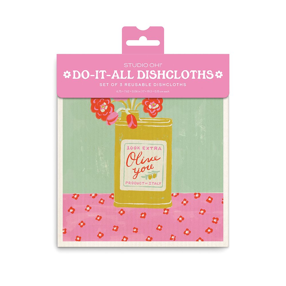 Picture of Blossoms & Bows Do-It-All Dishcloths