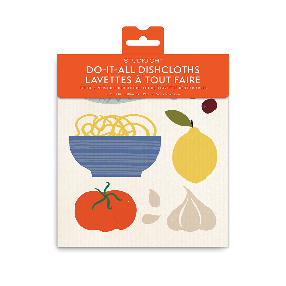 Picture of Taste of Italy Do-It-All Dishcloths