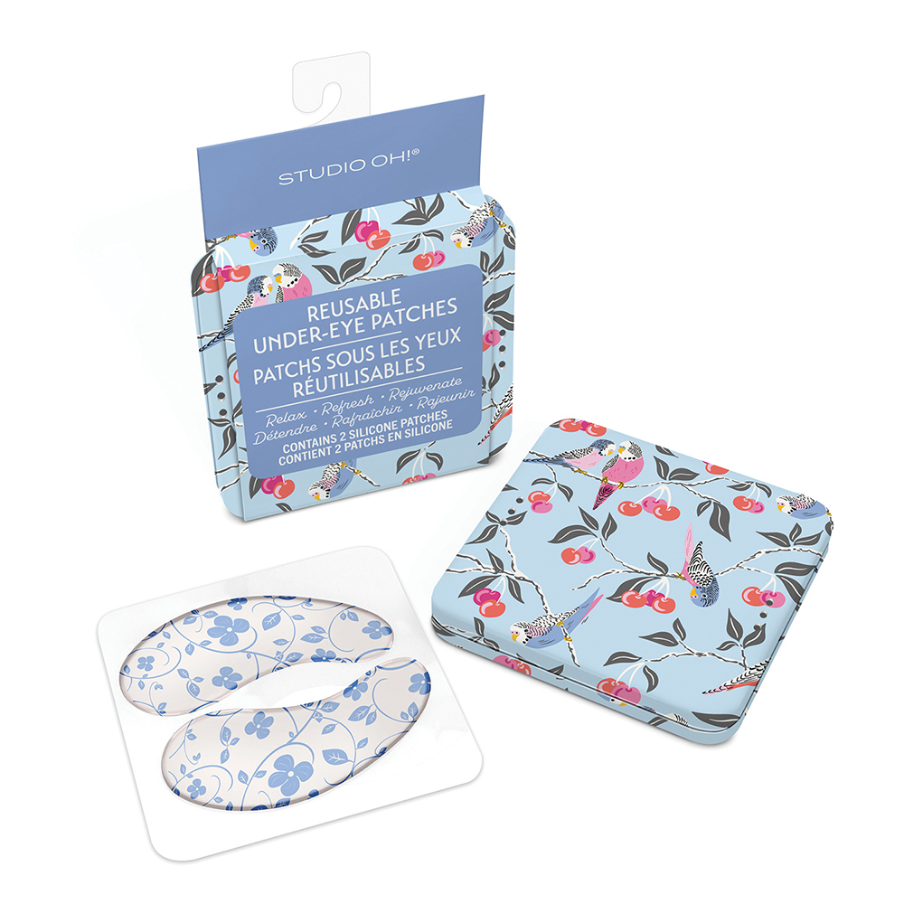 Picture of Birds in the Cherry Tree Reusable Under-Eye Patche