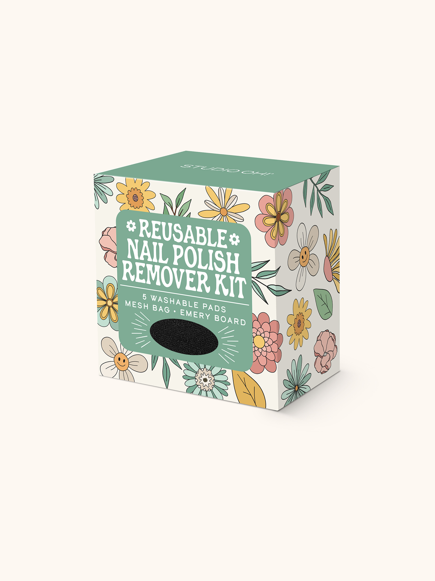 Picture of Beamin' Blooms Reusable Nail Polish Remover Kit